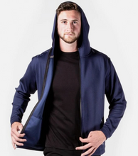 Load image into Gallery viewer, BLK Zippered Hoodie - Professional Work Edition - Discontinued Line