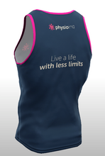 Load image into Gallery viewer, Physio Inq x BLK Performance Running Singlet - Engineered for Peak Performance