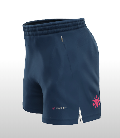 BLK x Physio Inq Athletic Training Shorts